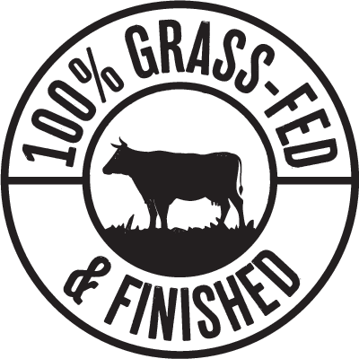 100 percent grass-fed and finished