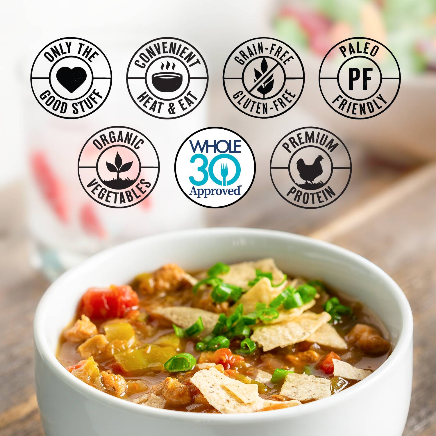 True Primal Southwest-Style Chicken Soup benefits