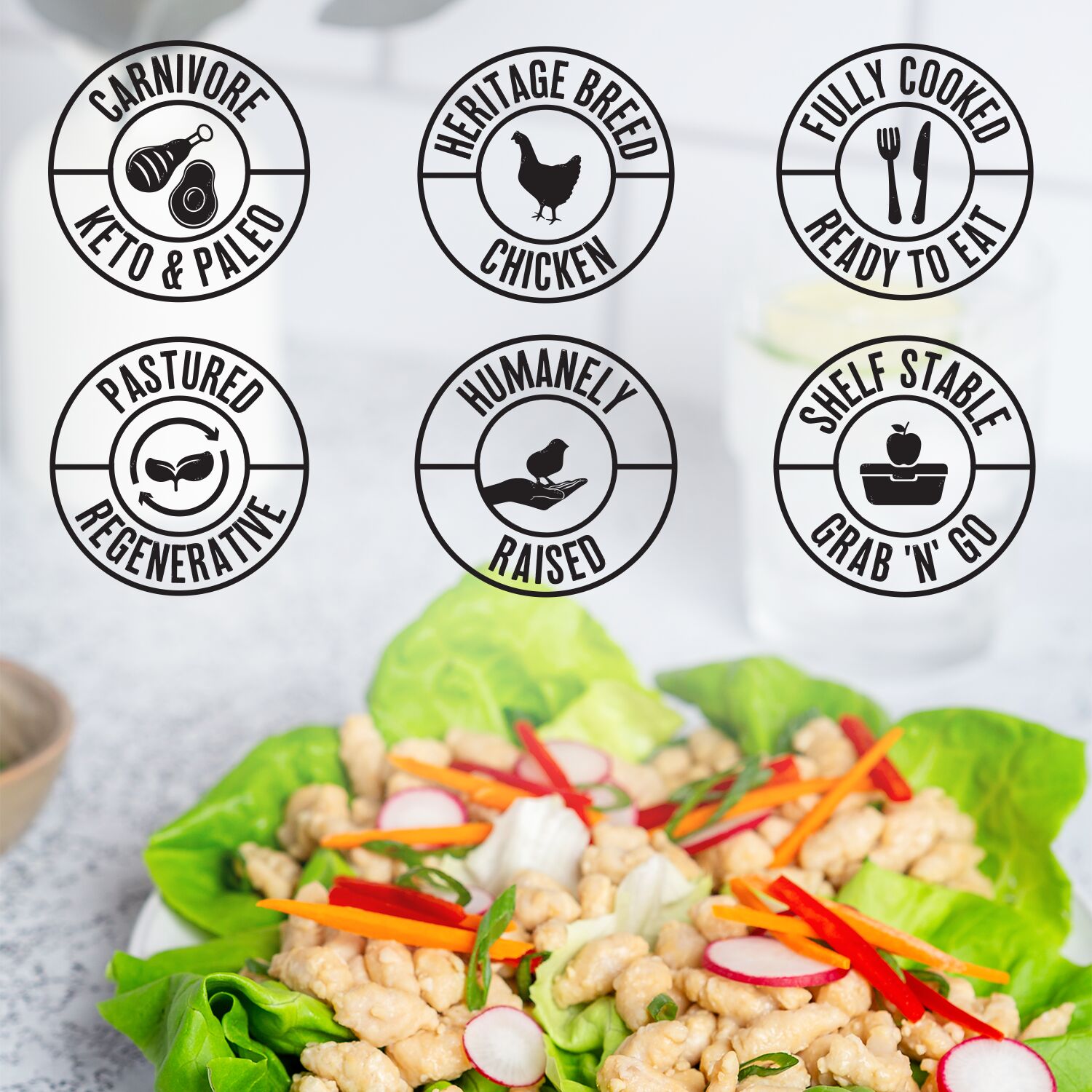 True Primal Pastured Chicken Mini Meatballs benefits