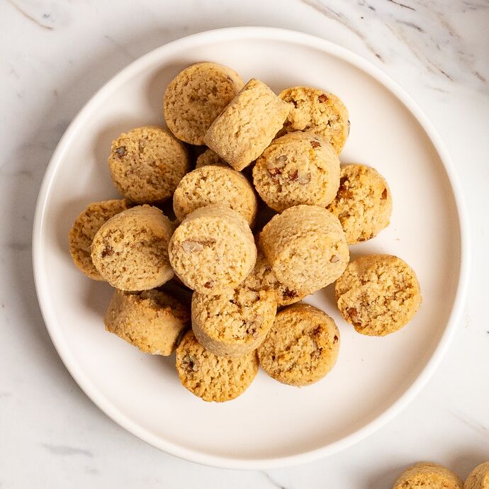 Ona Maple Pecan Cookies on plate