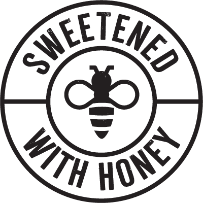 sweetened with honey